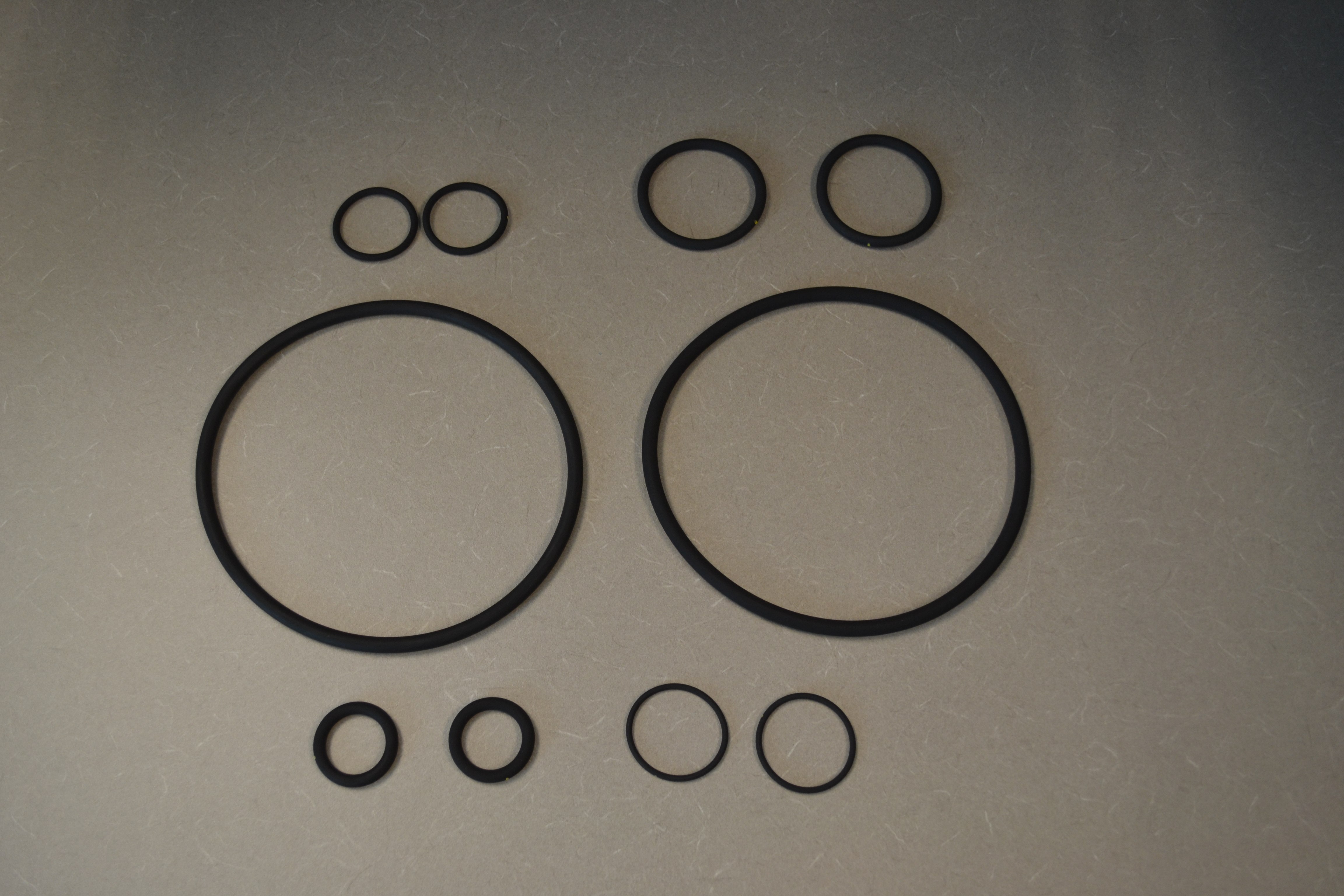 CHARGES LAID – Pictured here are look-a-like viton o-rings in different sizes. Lee Specialties Ltd. has been charged for unlawful export of goods to Iran.