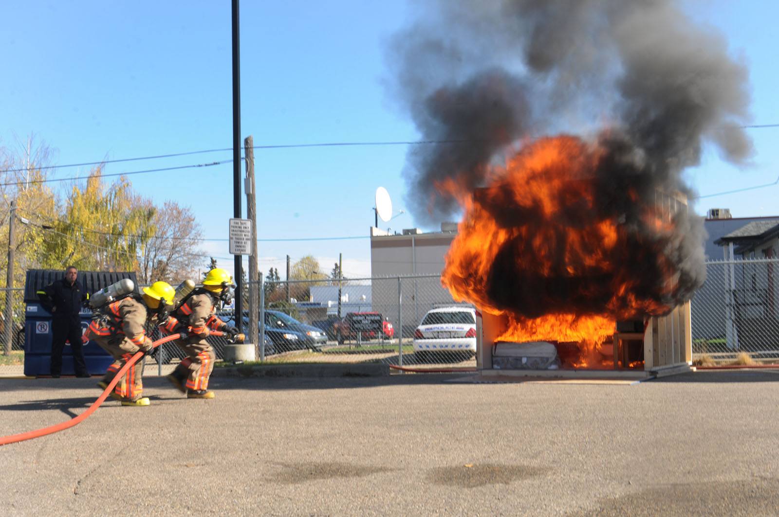To kick off Fire Prevention Week in Red Deer