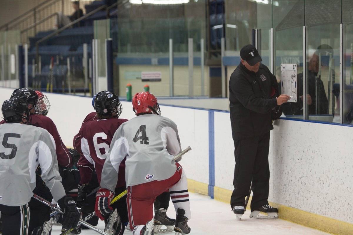 PRE-SEASON PREP - The Red Deer Rebels held their annual prospects camp last weekend at the Penhold Multiplex. Players were given a three day crash course in junior hockey.                                Todd Colin Vaughan/Red Deer Express
