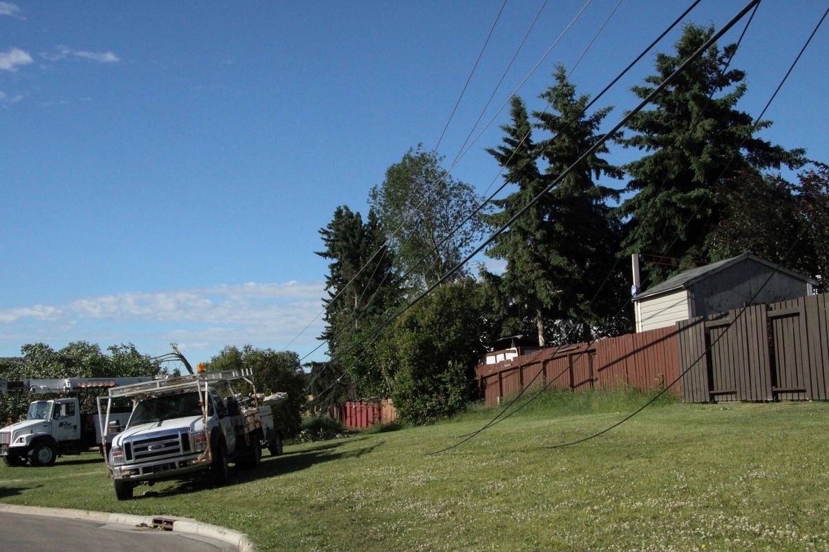 Power now restored to majority of Red Deer following Tuesday’s storm