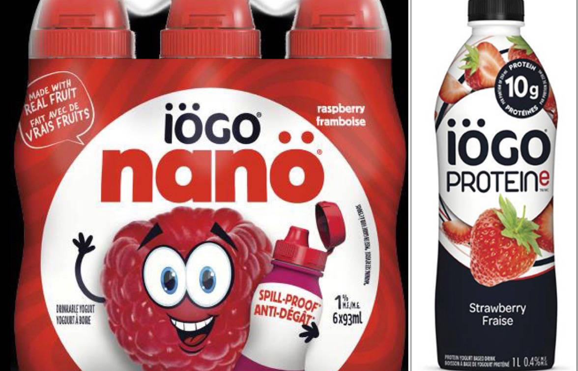 Company issues recall on 7 Iogo yogurt products