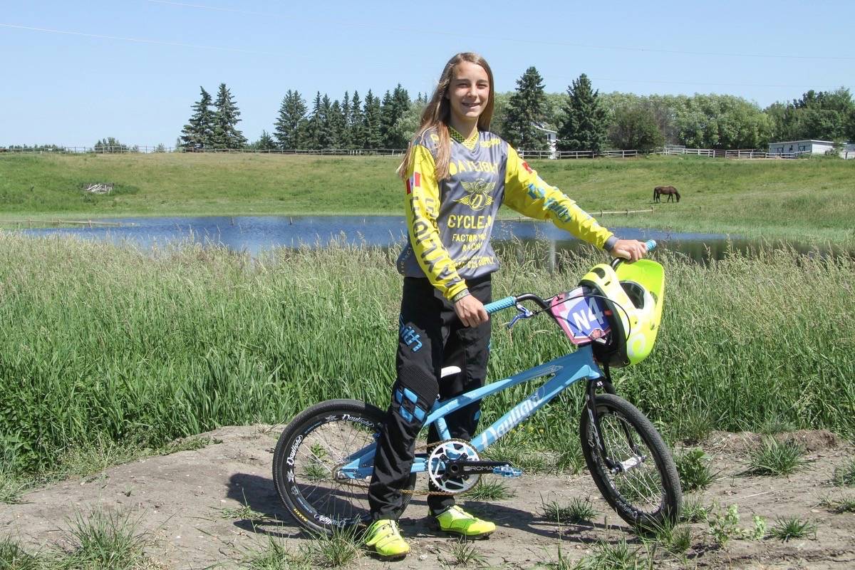 Red Deer 14-year-old climbing BMX world rankings