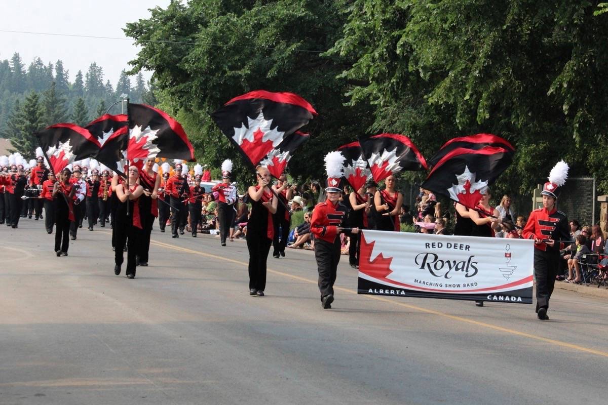 ANNUAL EVENT - The Red Deer Royals kicked off the Westerner Days parade on Wednesday. Carlie Connolly/Red Deer Express