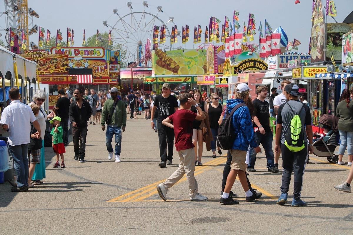 BIG CROWDS - More than 20,000 people took in Westerner Days on Thursday. Westerner Days runs through until Sunday in Red Deer. Todd Colin Vaughan/Red Deer Express