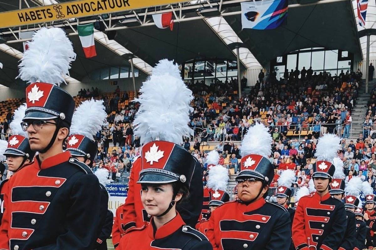 SHOW BAND - The Red Deer Royals won the gold medal in the show band category of the World Music Championships in Kerkrade, NL. photo submitted