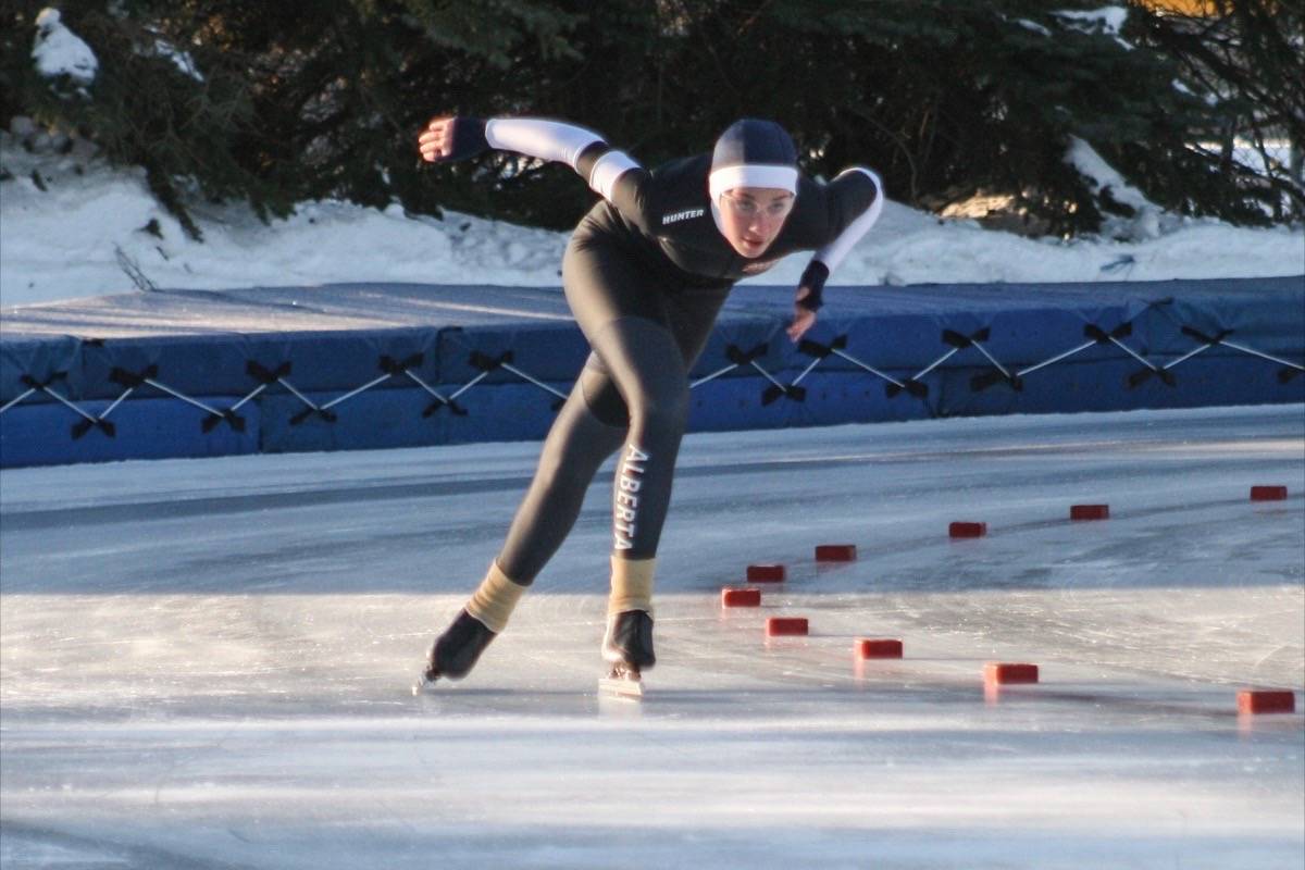 Stephanie Spicer could be the next great Red Deerian speed skater