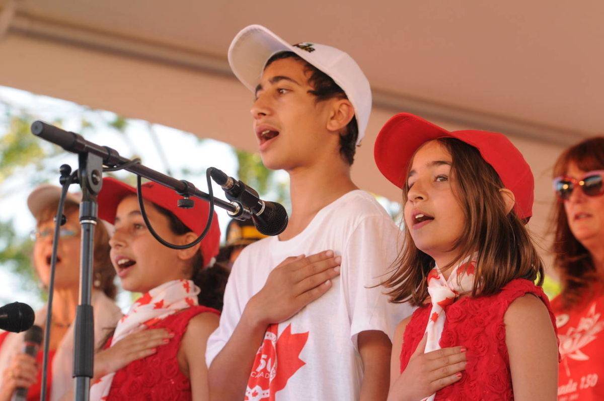 PHOTOS: Sunshine and celebrations for Canada Day