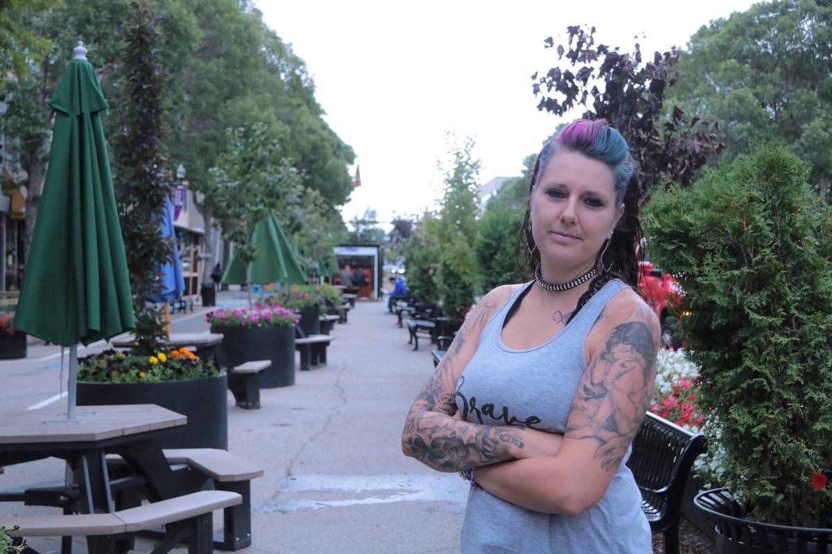 RECOVERY DAY - Organizer Krista Black is 10 years clean and sober and hopes to help others in the community who are wanting to quit. Todd Colin Vaughan/Red Deer Express