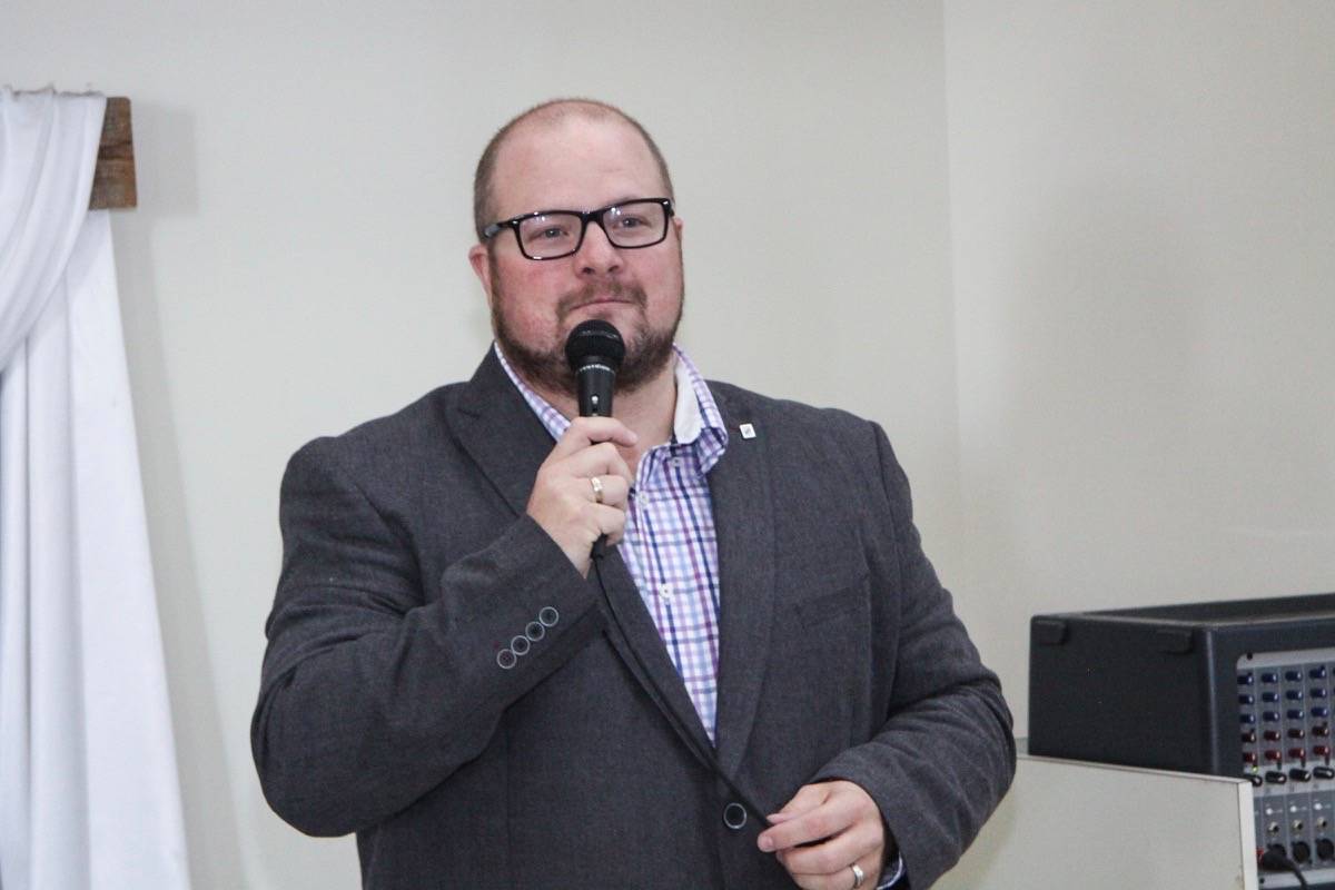 JOINT OPERATION - Executive Director of the Mustard Seed Byron Bradley, announced the opening of the Red Deer Food Bank’s new satellite location within the Mustard Seed.                                Todd Colin Vaughan/Red Deer Express