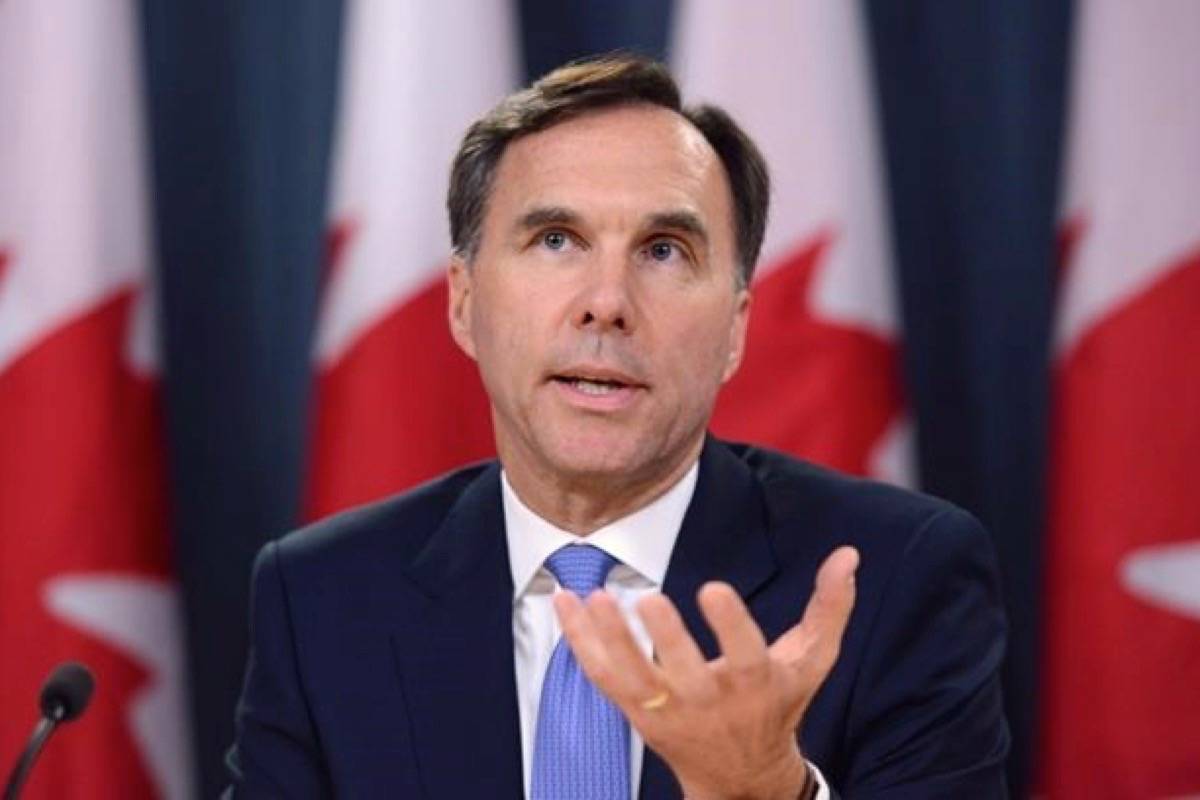 Federal Finance Minister Bill Morneau. Image credit: The Canadian Press