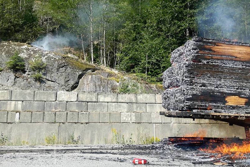 UPDATE: Coquihalla reopens following truck fire