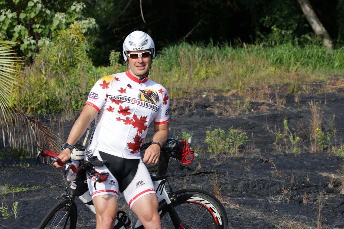 LOCAL IRONMAN - Scott McDermott recently completed his first Ironman race in Couer d’Alene after suffering a horrific accident at the Ultraman World Championships in Kona, Hawaii. Photo Submitted