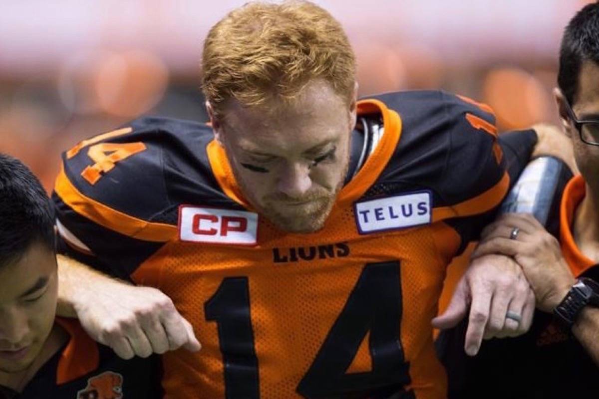 BC Lions Travis Lulay to miss rest of CFL season