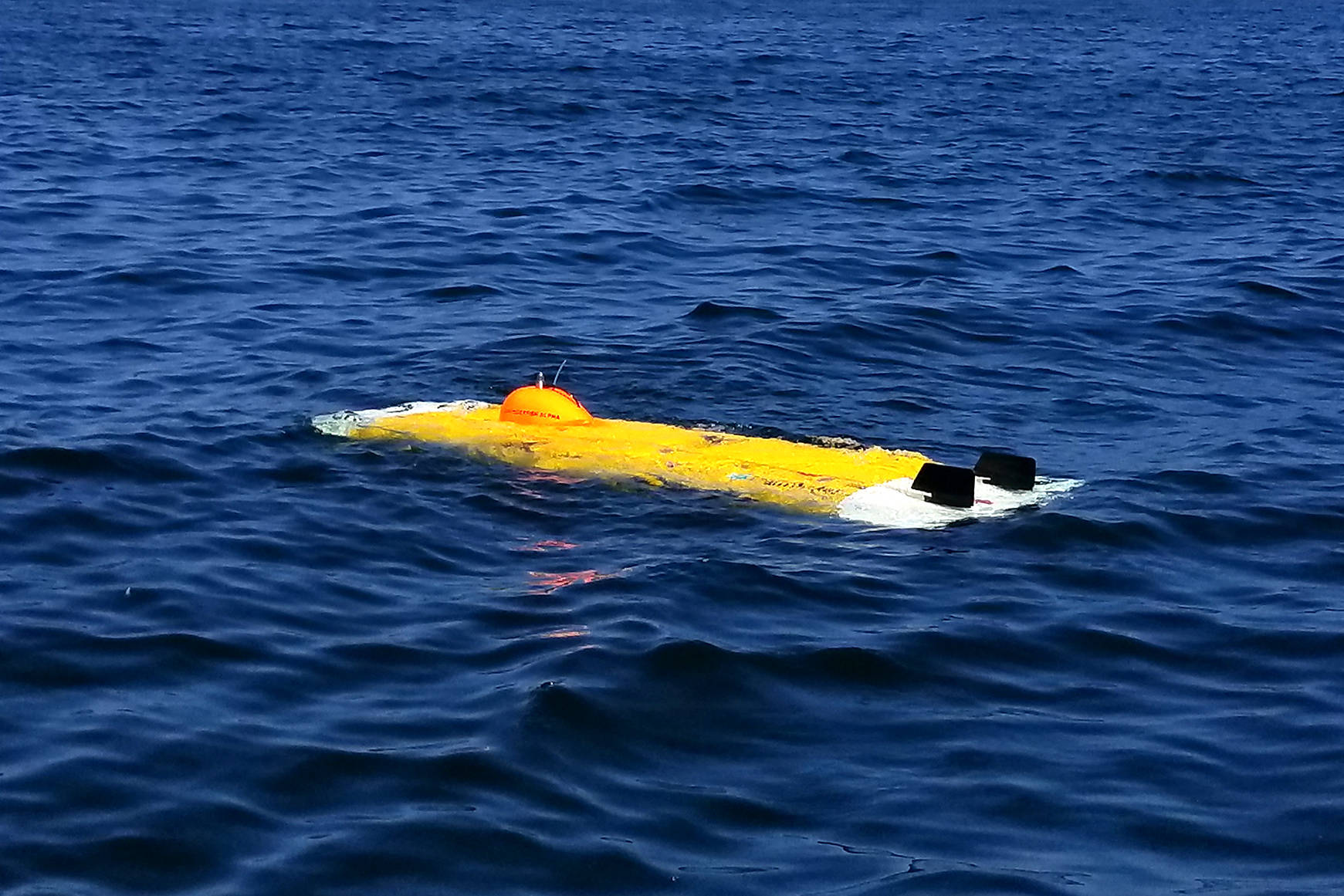 Photo contributed                                The ThunderFish, Kraken’s autonomous underwater vehicle (AUV) with an advanced sonar system to search the floor of Lake Ontario for scale models of the Avro Arrow.