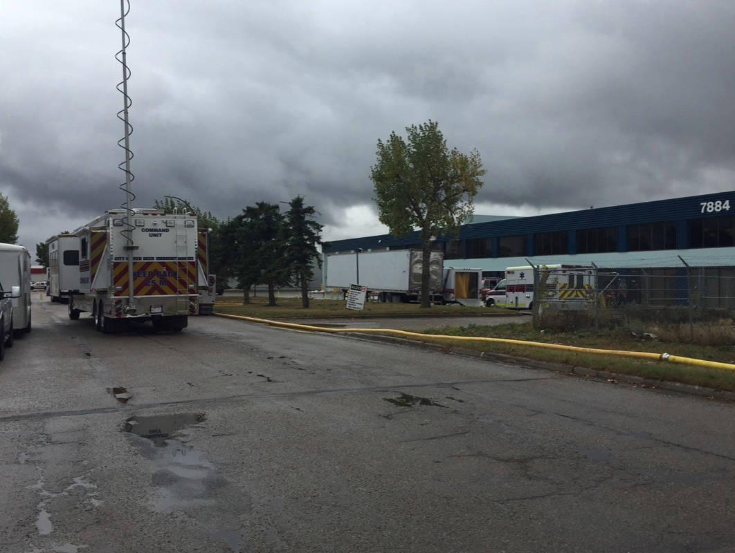 BREAKING: Road closed in north Red Deer as police deal with unknown substance