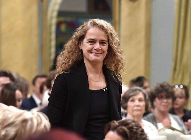 Former astronaut Julie Payette sworn in as Canada’s 29th Governor General