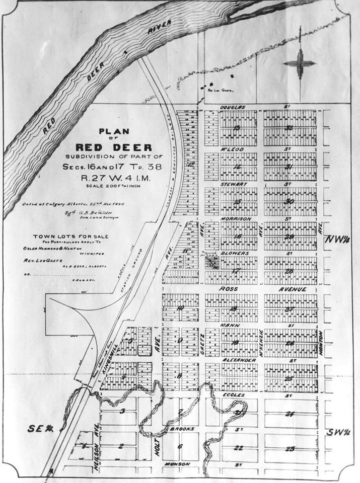 Exploring the street names of Red Deer