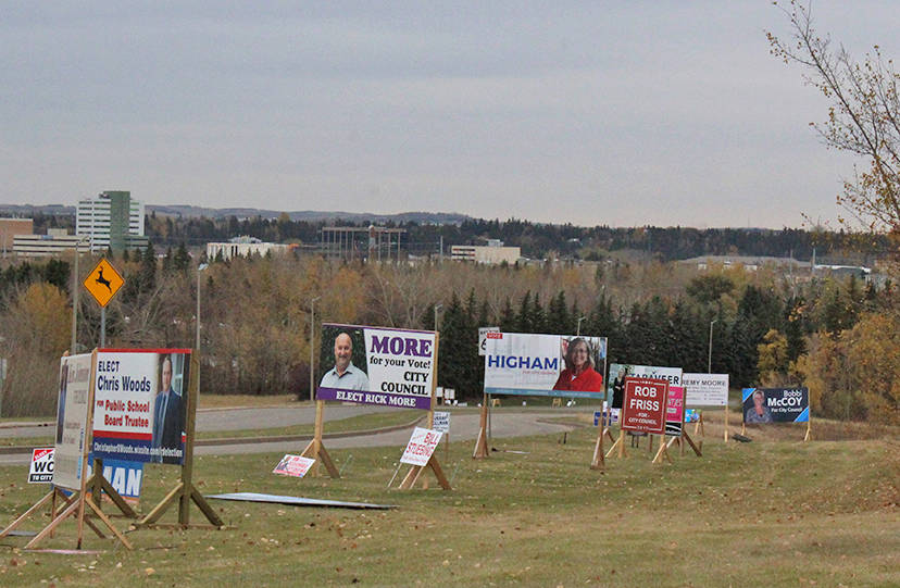 ELECTION DAY - Red Deerians will head to the polls Oct. 16th. So far, 1,058 electors have cast their ballots in advance polls in the last two weeks.                                Carlie Connolly/Red Deer Express