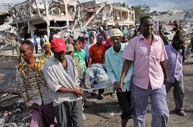 Somalia truck bombing toll over 300