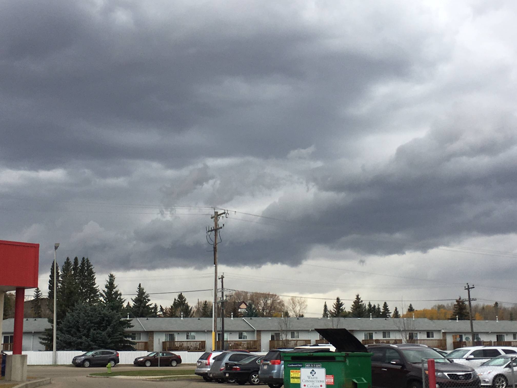 WARNING - A wind warning is currently in effect for the Central Alberta region. Erin Fawcett/Red Deer Express