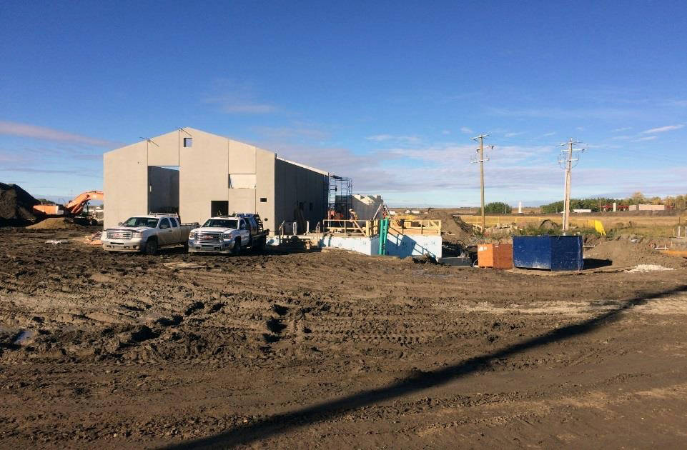 ON BUDGET - The wastewater transmission system connecting Lacombe, Blackfalds and Lacombe County to the regional wastewater treatment facility in Red Deer is on budget and progressing well. photo submitted