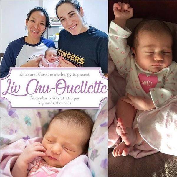 Former Team Canada, Team USA hockey captains announce daughter’s birth