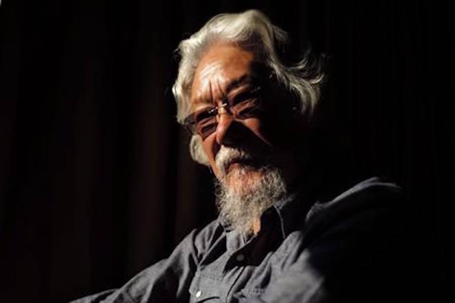 Scientist, environmentalist and broadcaster David Suzuki is pictured in a Toronto hotel room, on Monday November 11 , 2016. THE CANADIAN PRESS/Chris Young