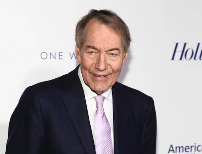 FILE - In this April 13, 2017 file photo, Charlie Rose attends The Hollywood Reporter’s 35 Most Powerful People in Media party in New York. (Photo by Andy Kropa/Invision/AP, File)