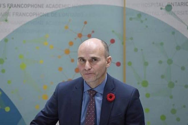 Minister of Families, Children and Social Development Jean-Yves Duclos looks on at the end of a press conference in Ottawa on Thursday, Nov. 9, 2017.THE CANADIAN PRESS/Justin Tang