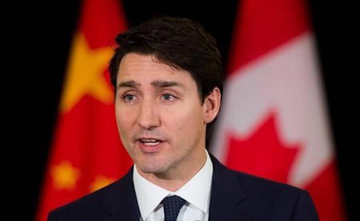 Canadian Prime Minister Justin Trudeau holds a news conference in Beijing, China on Tuesday, Dec. 5, 2017. THE CANADIAN PRESS/Sean Kilpatrick