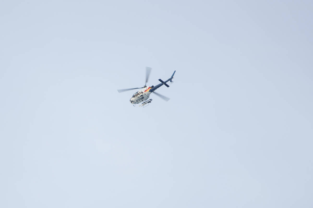 UPDATE: Police helicopter assisting RCMP with calls