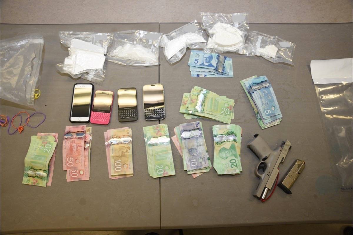 BIG SEIZURE - A traffic stop on Dec. 8th led to a high value drug seizure . photo submitted