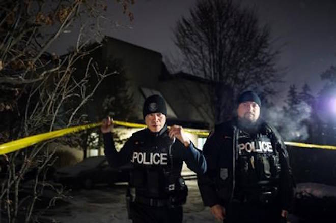 Police secured the home of Apotex founder Barry Sherman and wife, Honey Sherman after they were found dead on Friday, December 15, 2017. THE CANADIAN PRESS/Christopher Katsarov