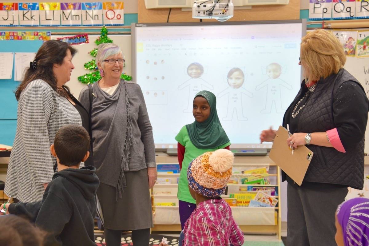 Politicians visit Red Deer’s Fairview Elementary for nutrition program launch