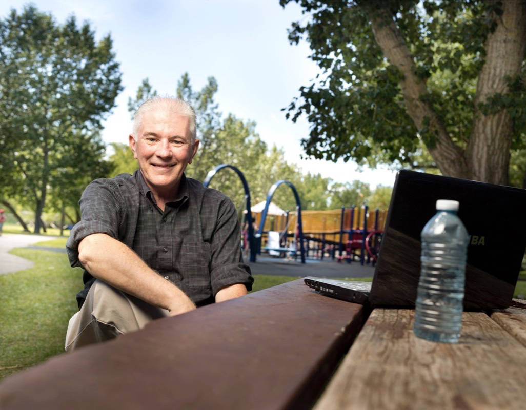 SHARING HIS STORY - January marks Alzheimer’s Awareness Month. Roger Marple of Medicine Hat is one of the people highlighted in a major new awareness campaign launched this month that tackles the stigma that still tends to surround the conditions.                                photo submitted