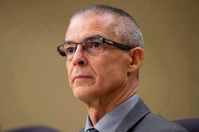 CSIS director Michel Coulombe waits to appear at the Senate national security committee meeting to discuss Bill C-51, the anti-terrorism Act, in Ottawa, Monday, April 20, 2015. From cryptocurrencies, to artificial intelligence, to the rise of millennials, a top-secret document by Canada’s spy agency explores the so-called “mega trends” on its radar and details how they will transform the economy, society and security. THE CANADIAN PRESS/Adrian Wyld