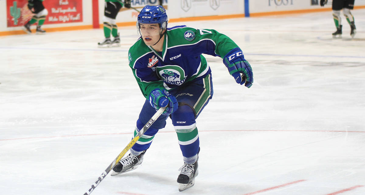 TEAM CANADA - Sylvan Lake native Tyler Steenbergen scored the winning goal at the World Junior Hockey Championships in Buffalo, NY.                                photo submitted