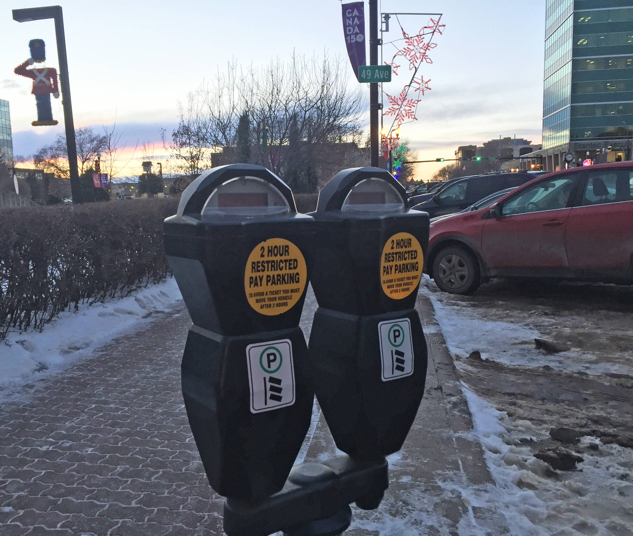 INCREASED RATES - City council voted to increase the parking rates by 25 per cent. Carlie Connolly/Red Deer Express