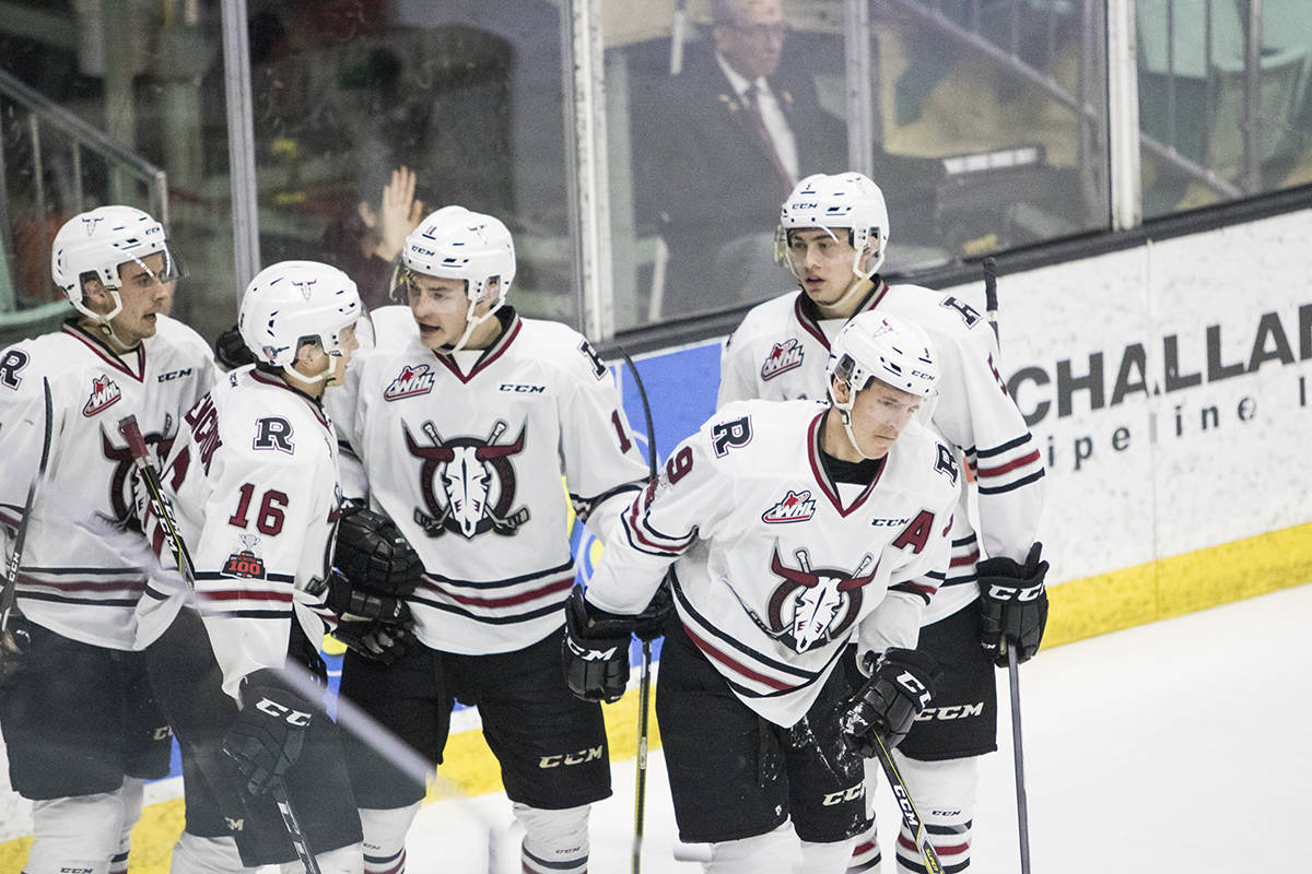 REBELS WIN - The Red Deer Rebels won for the first time on home ice since October 28, 2017. Todd Colin Vaughan/Red Deer Express