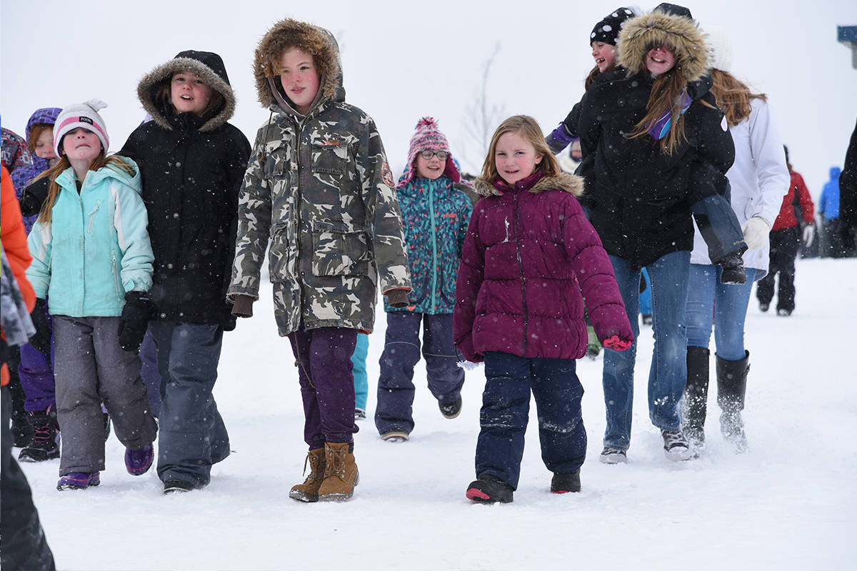 Red Deer schools participate in Winter Walk Alberta