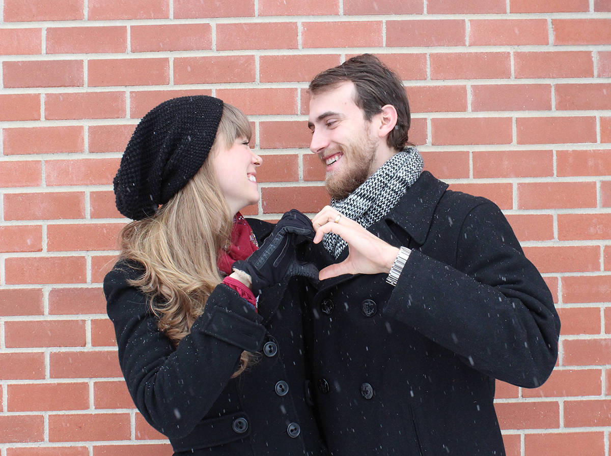 LOVE STORY - The Woodlands tell their love story just in time for Valentine’s Day. Carlie Connolly/Red Deer Express