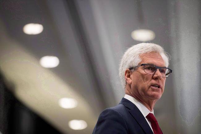Natural Resources Minister Jim Carr. (Canadian Press photo)