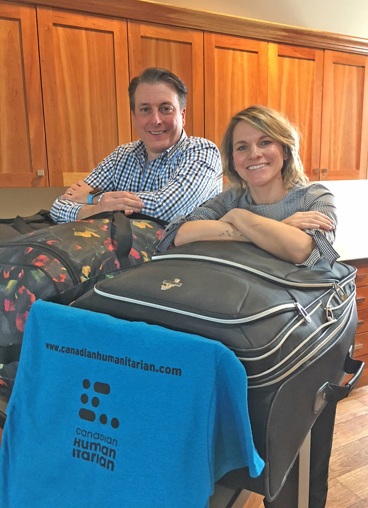 BIG ADVENTURE - Dr. Ivan Hucal, orthodontist and co-owner of Hucal Edwards Orthodontics and Melanie Bott, registered dental assistant headed to Ethiopia Feb. 16th to provide dental services to those in need. photo submitted