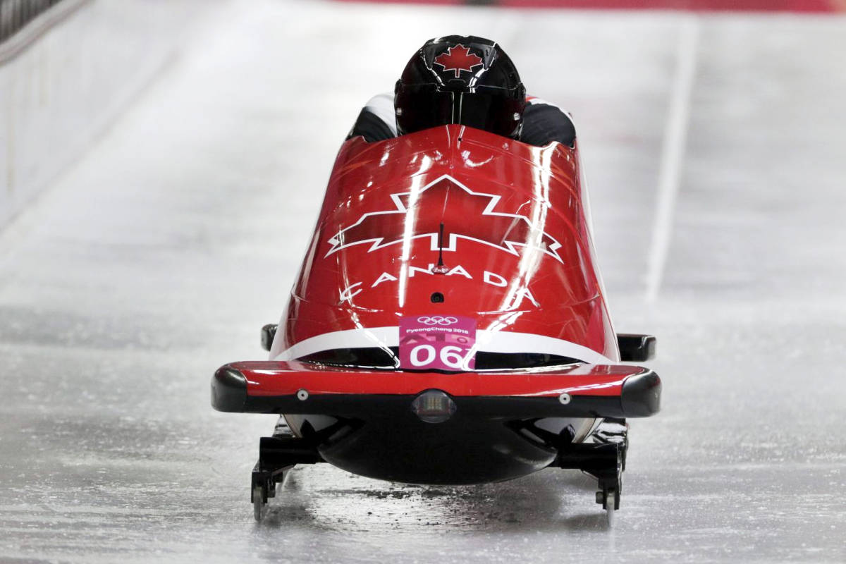 Canada wins gold in bobsleigh