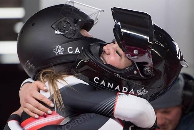 Canadians capture bronze in women’s bobsled event