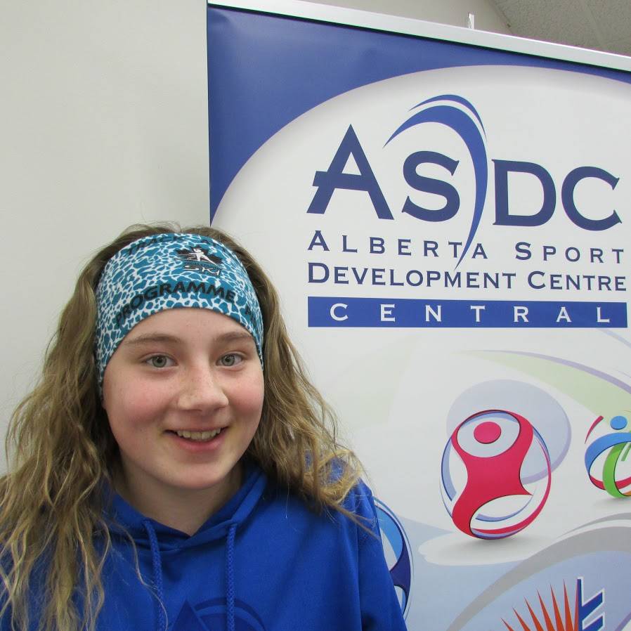 LOCAL ATHLETE - Kate Hawkins was named February’s Alberta Sport Development Centre - Central (ASDC) Athlete of the Month. photo submitted