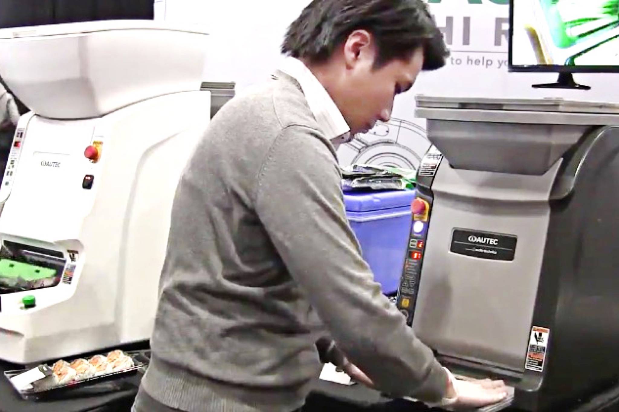 Sushi-making robots among tech on display at foodservice trade show