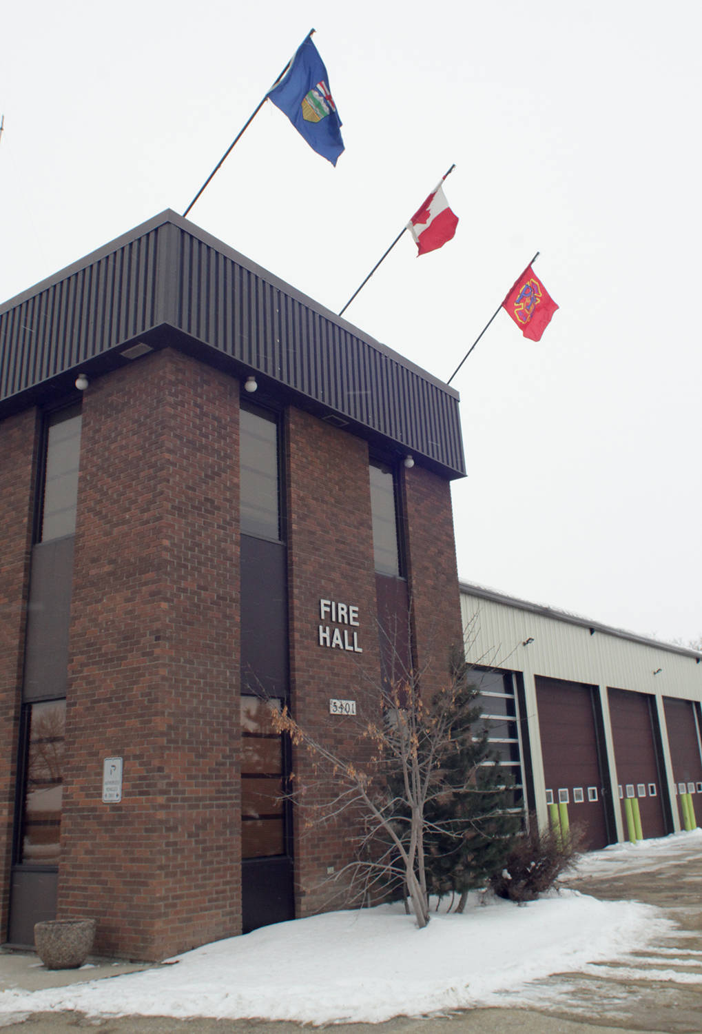 Ponoka County took over fire services for the Town of Ponoka Friday afternoon at 3 p.m. The county held a special meeting at 1 p.m. to discuss the issue and approved the request to take over services. It was intended to come into effect May 1.                                Photo by Jeffrey Heyden-Kaye