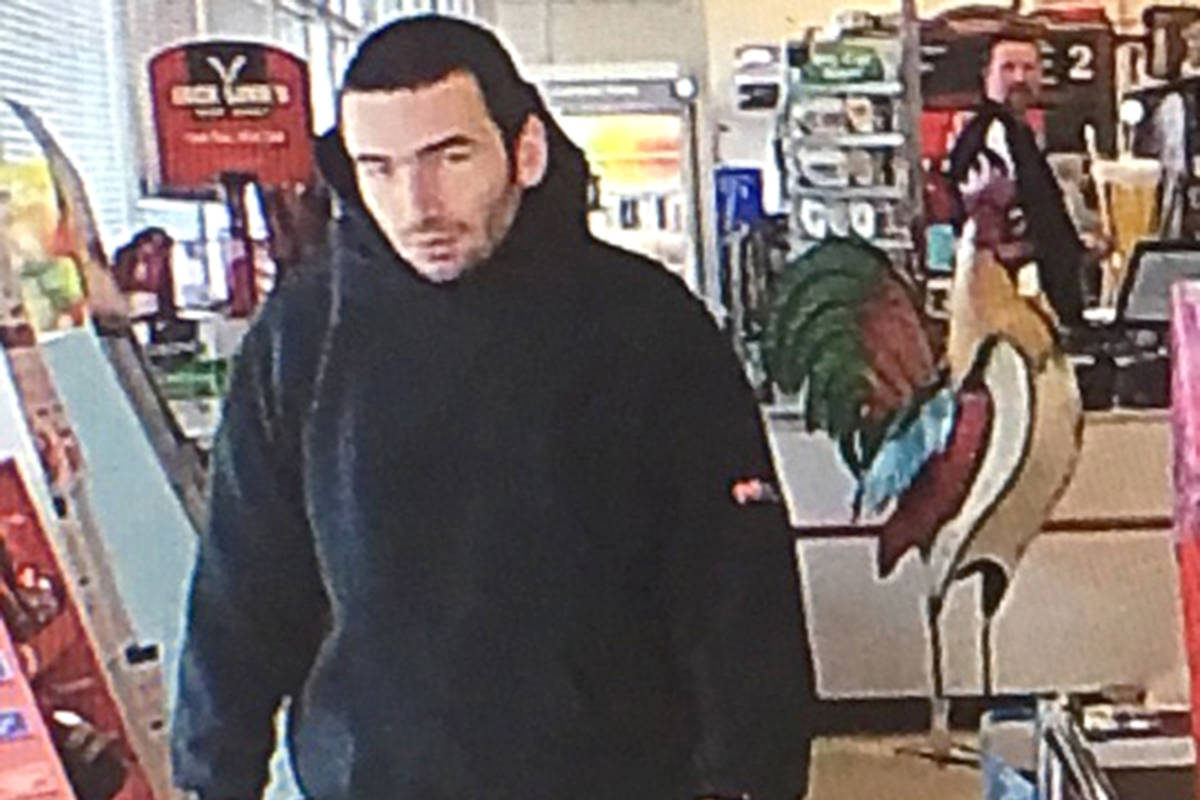 Ponoka RCMP are looking for this man alleged to have taken some items from Main Street Hardware in Ponoka without paying. When asked, the man told the clerk he was ‘borrowing’ the items. RCMP photo