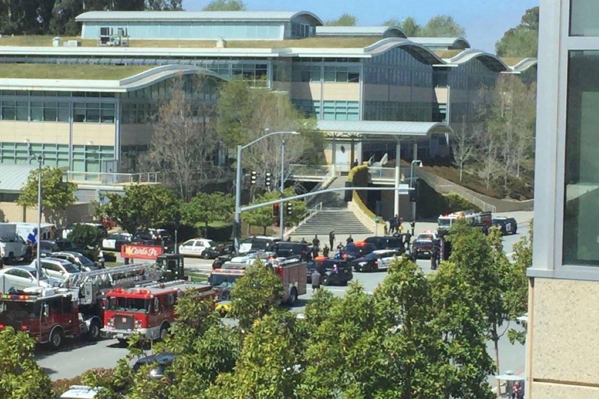 An active shooter has been reported at Youtube headquarters in California. (Twitter)